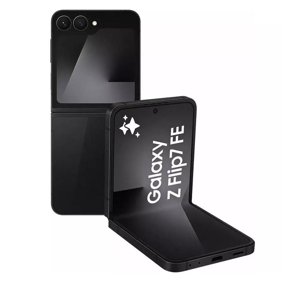 Samsung Galaxy Z Flip7 FE - Nero - 256 GB - Scheda SIM fisica + eSIM