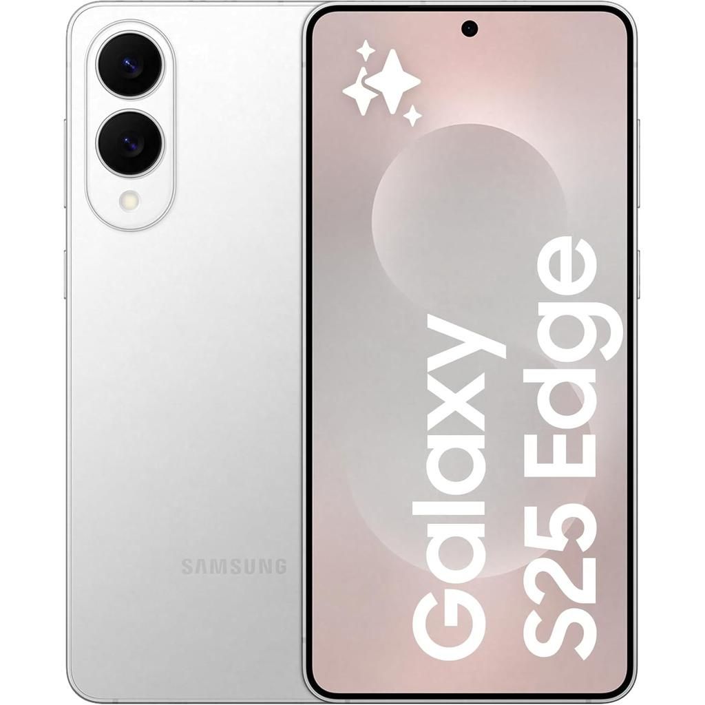 Samsung Galaxy S25 Edge - Argento - 512 GB - Doppia Scheda SIM fisica + eSIM