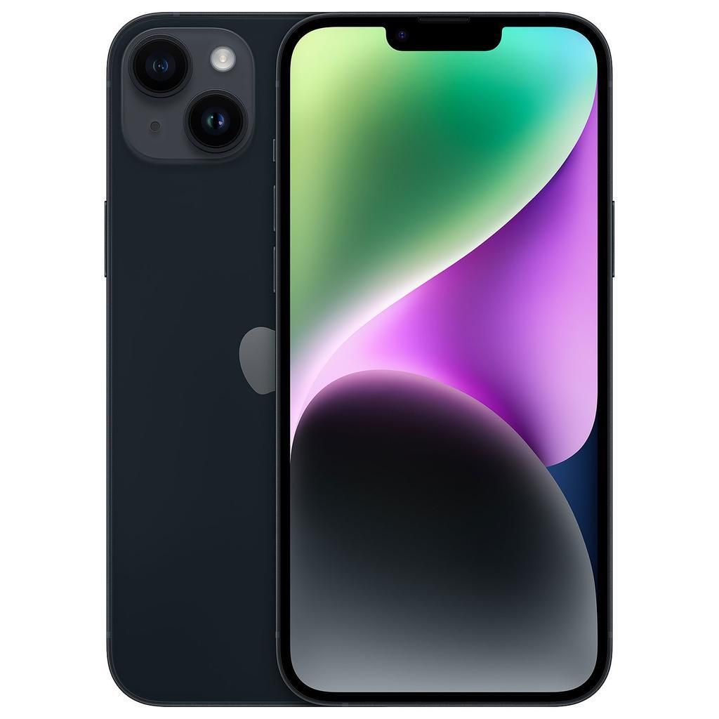 Apple iPhone 14 Plus - Mezzanotte - 128 GB - Scheda SIM fisica + eSIM