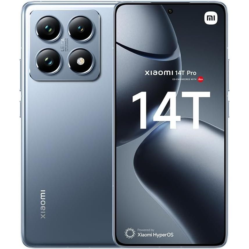 Xiaomi 14T Pro - Blu - 512 GB - Doppia Scheda SIM fisica