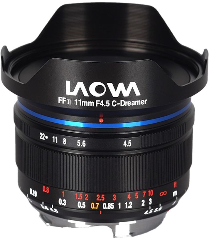 Laowa 11mm f/4.5 FF RL - Prime Lens - 126° angolo di campo - Nero