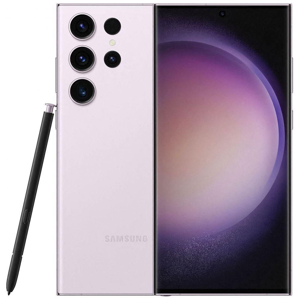 Samsung Galaxy S23 Ultra - Viola - 256 GB - dual scheda SIM fisica + eSIM