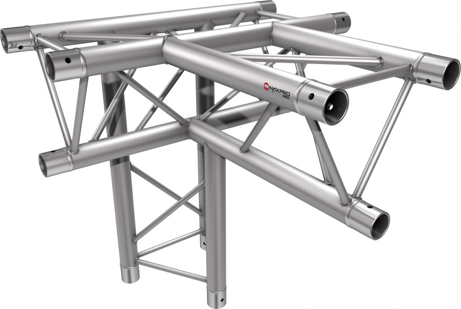 Traversen Naxpro-Truss FD 23 C42 90° 4 Weg Winkel Alu