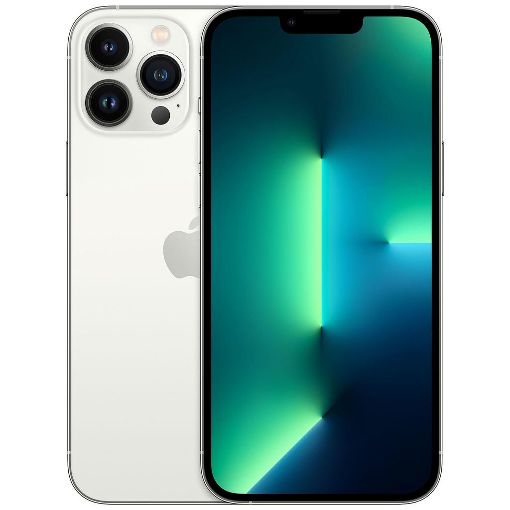 Apple iPhone 13 Pro Max - Argento - 128 GB - Scheda SIM fisica + eSIM