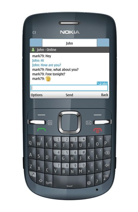 Nokia C3-00 - Originale - Grigio