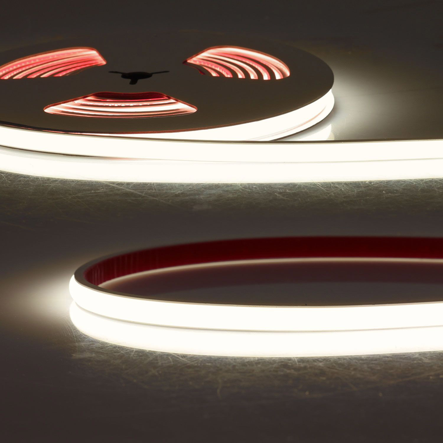 ISOLED LED FC930 24V Flextube 10 W, IP66, 3000K, 5m Rolle, 240 LED/m, MiniAmp, MiniCut