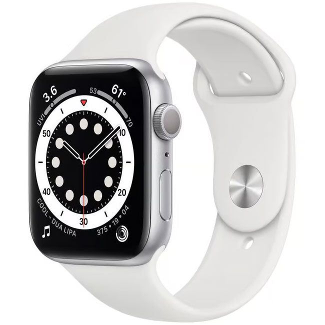 Apple Watch Series 6 - 40mm Cellular Titanium - Always-on display GPS ECG - Argento