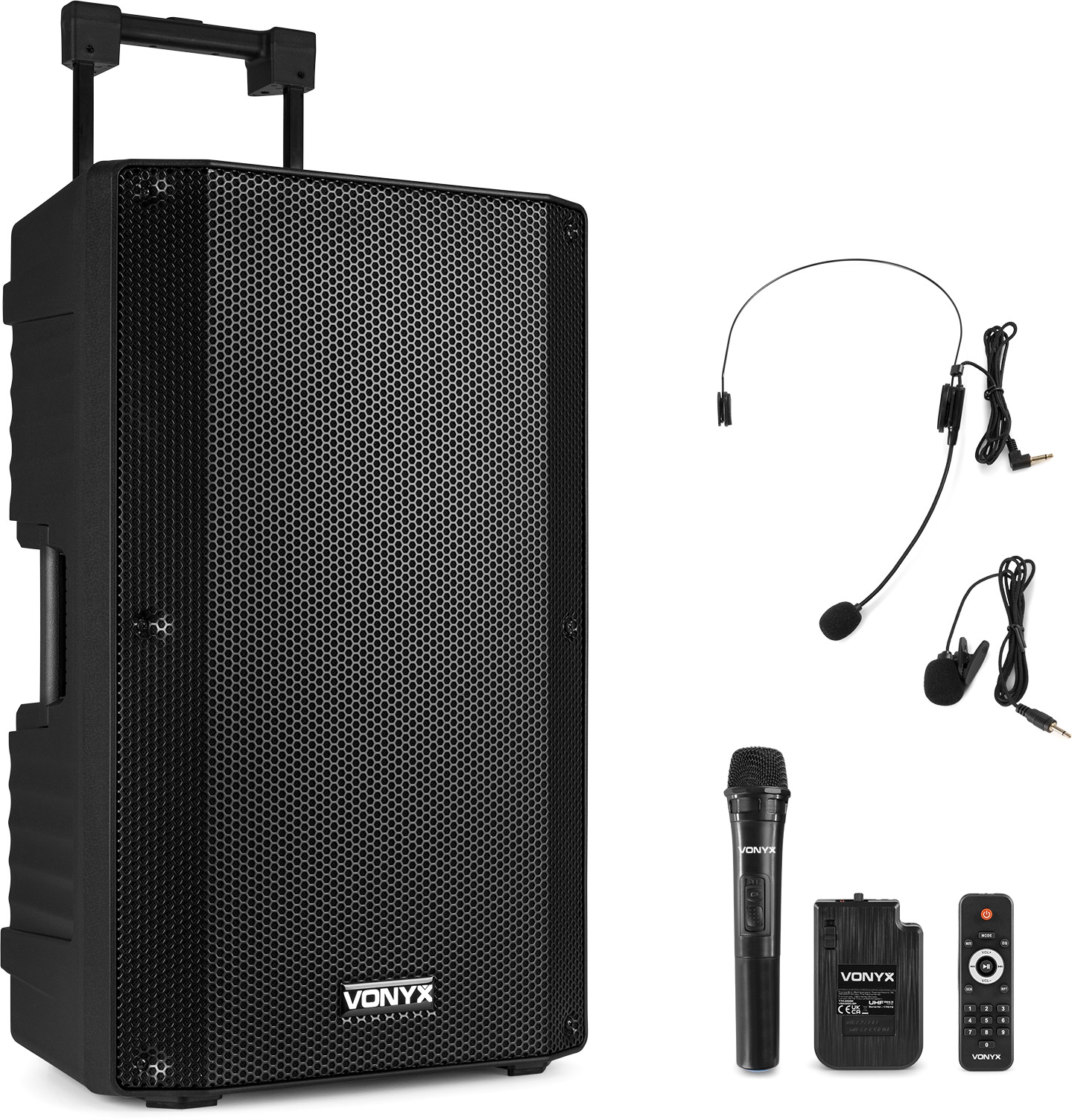 Vonyx VSA700-BP Tragbares System 15" Combi