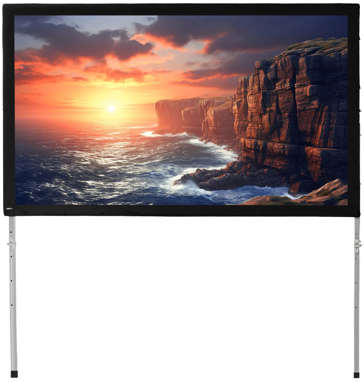 celexon Faltrahmen Leinwand Mobil Expert 366 x 206cm, Rückprojektion
