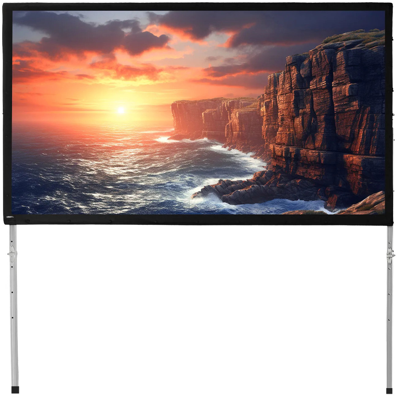 celexon Faltrahmen Leinwand Mobil Expert 406 x 254 cm, Rückprojektion