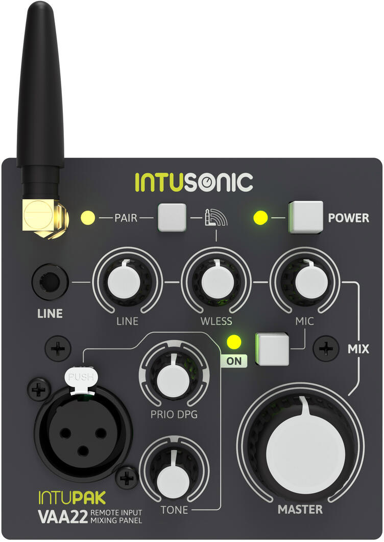 INTUSONIC VAA22 Einbau Vorverstärker/Mixer