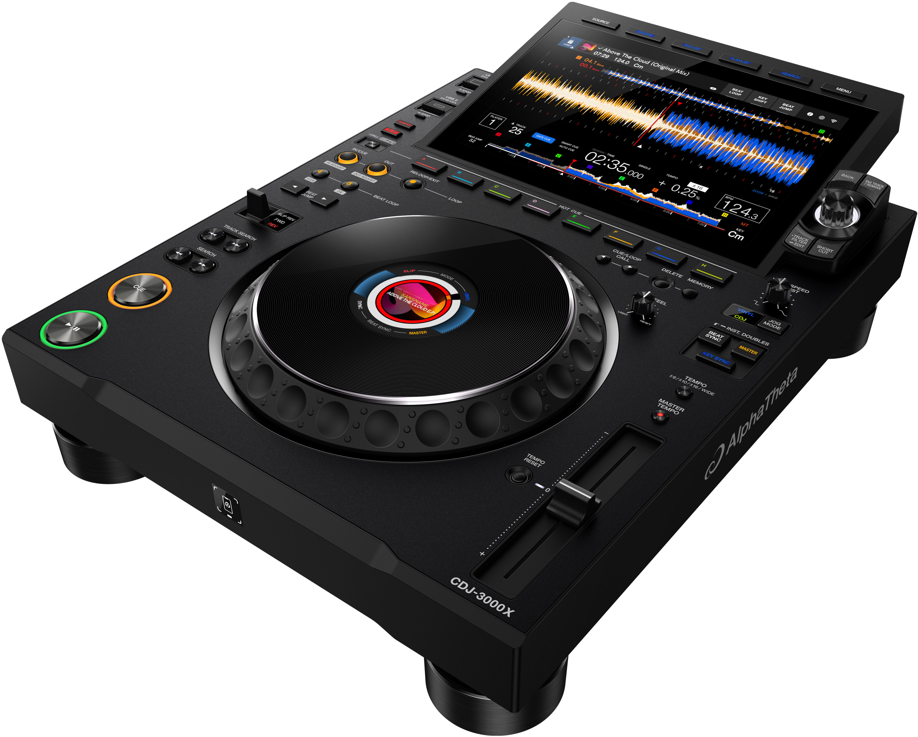 AlphaTheta CDJ-3000X Multimedia Player