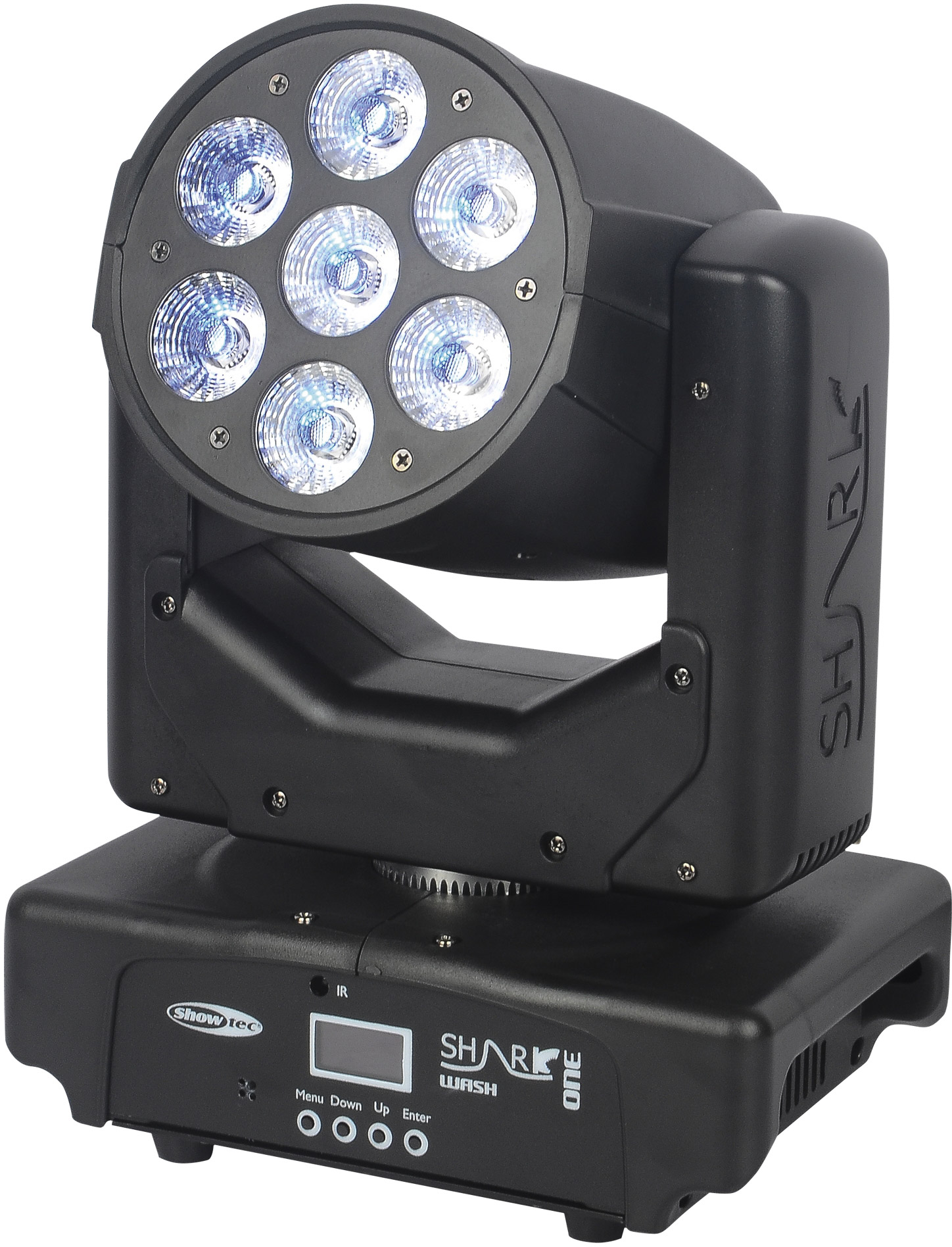 SHOWTEC Shark Wash One 7x 12 W RGBWA-UV LED Wash Moving Head -B-Stock-