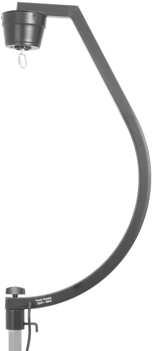 EUROLITE Stativhalterung mit Motor für Spiegelkugeln bis zu 50cm sw + Schn