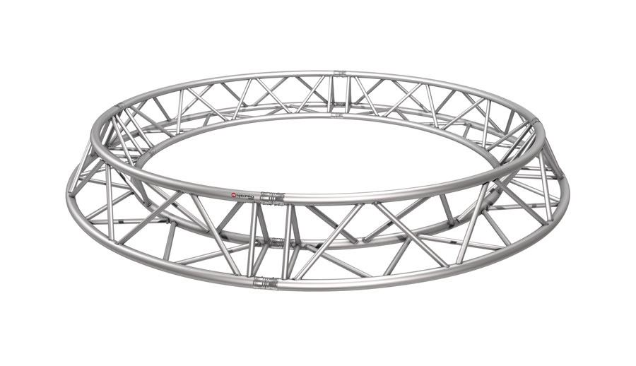 Naxpro-Truss HD 43 Traversenkreis 3 m Spitze Oben/Unten