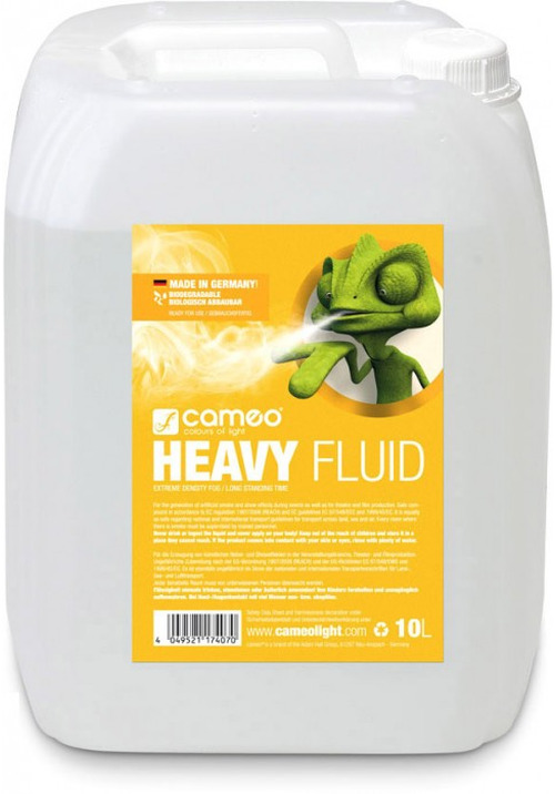 Cameo HEAVY FLUID Nebelfluid mit sehr hoher Dichte und sehr langer Standzeit 10 L