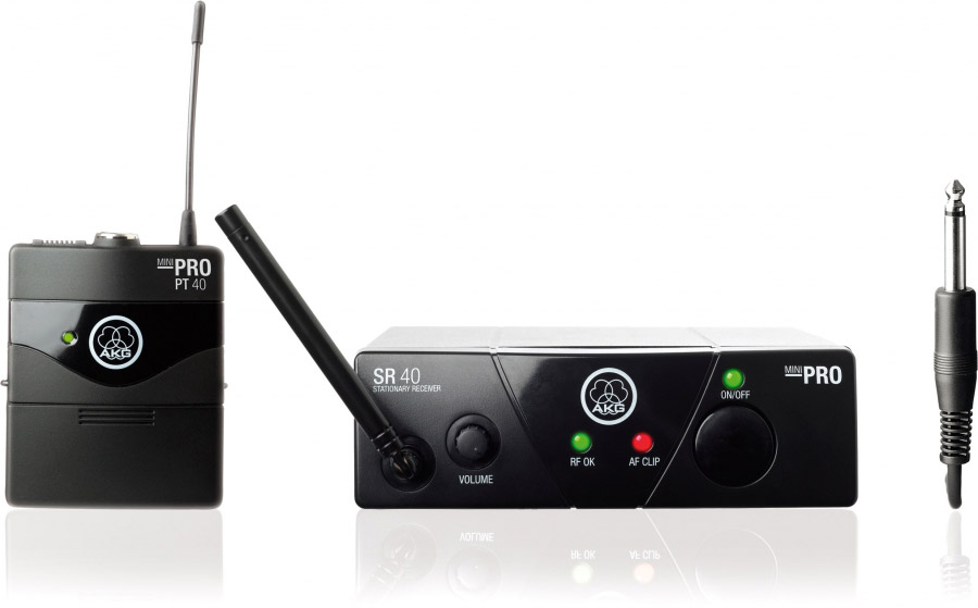 AKG WMS 40 MINI Instrumental Set Drahtlos Mikrofonsystem