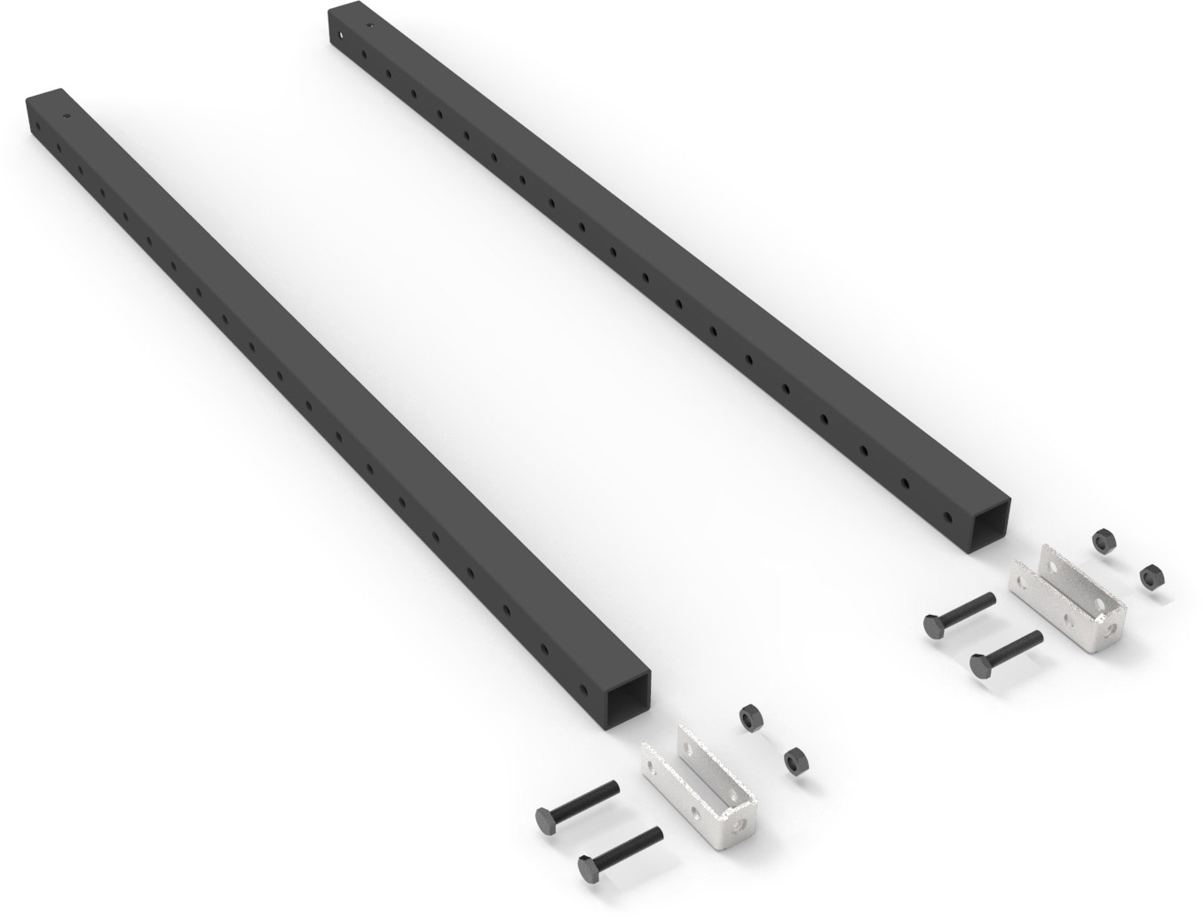 Admiral Freedom Satz. 2x Profil 100cm w 2 Mutterplatte