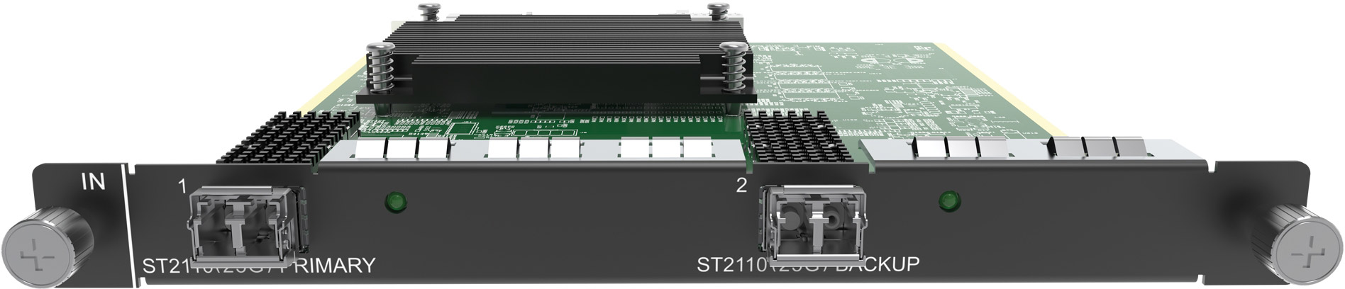 NOVASTAR H-Serie 1x ST2110 (25G) Eingangskarte 1x SMPTE 2110/VoIP