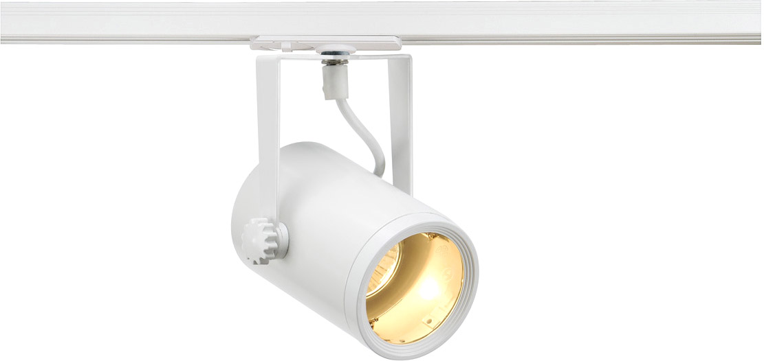 SLV EURO SPOT GU10, weiss, inkl. 1P.-Adapter - Leuchten mit 1 Phasen Adapter