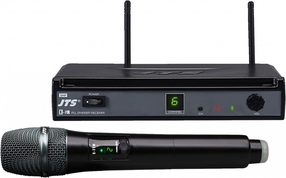 JTS E-7HHSET/5 UHF-PLL-Audio-Übertragungsset
