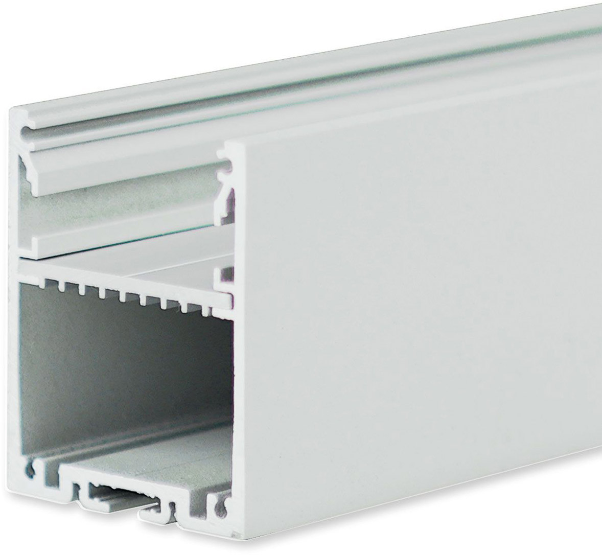 ISOLED LED Aufbauprofil LAMP30 V1 Aluminium weiß RAL 9003 300cm