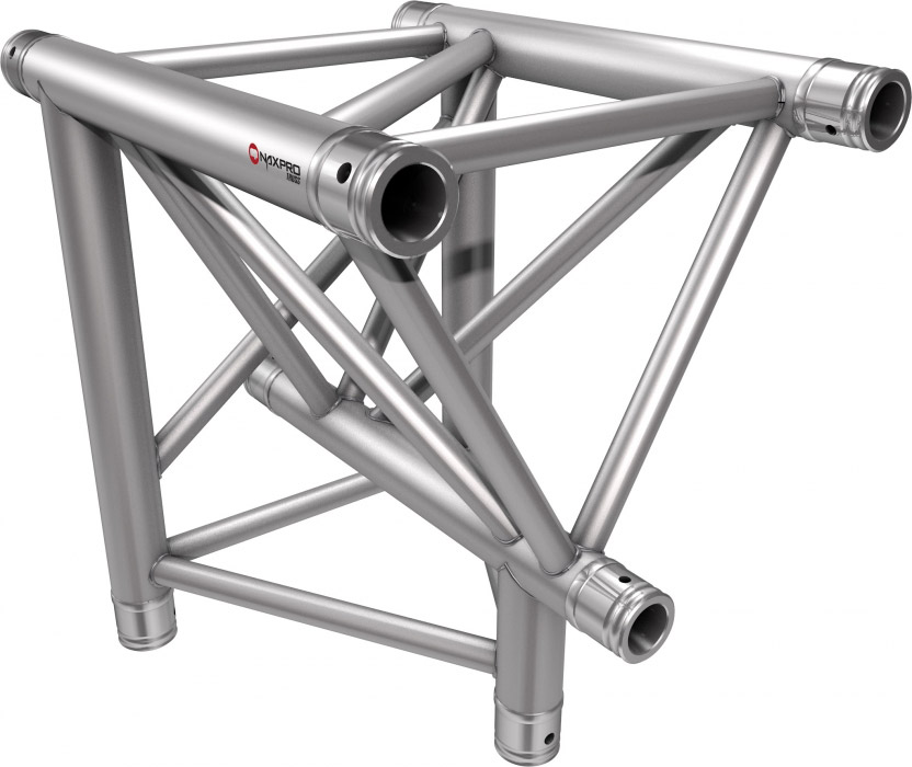 Traversen Naxpro-Truss HD 43 C38 90° 3 Weg Winkel