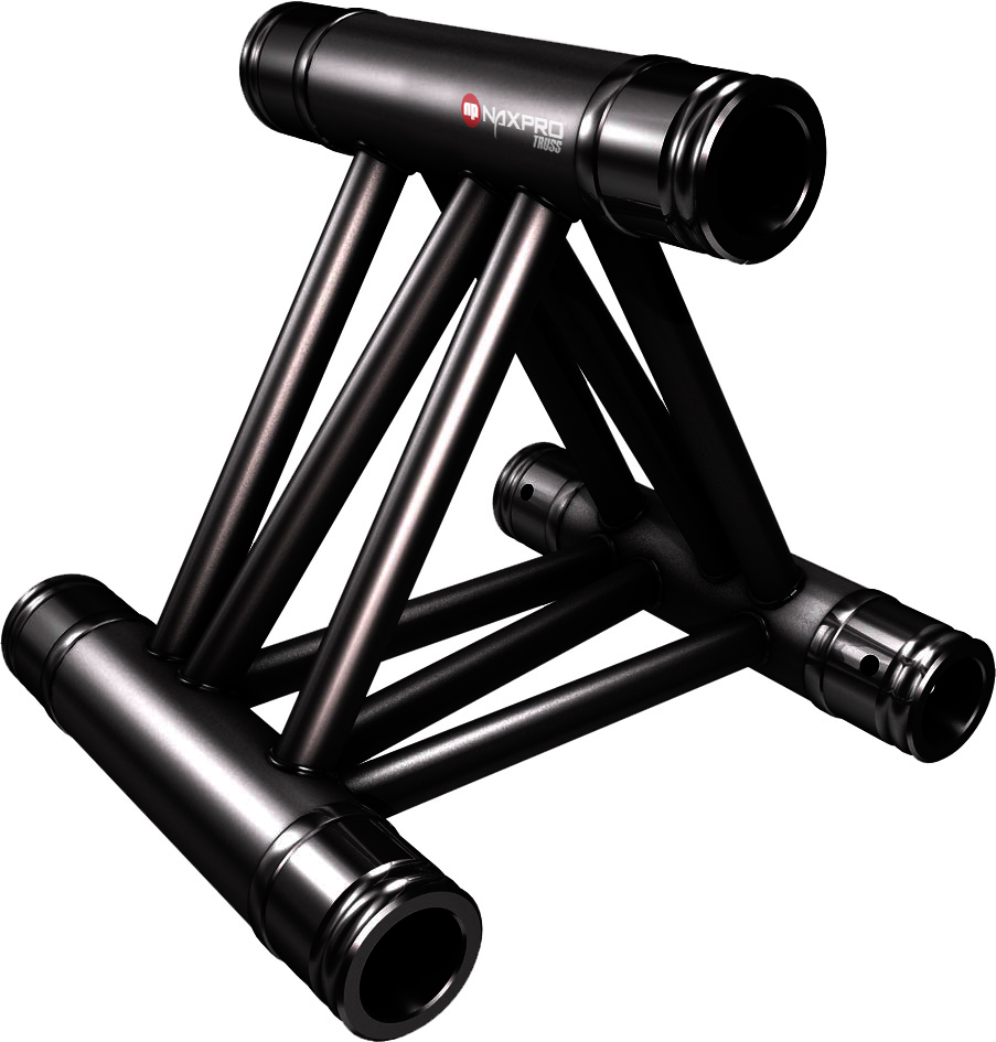 Traversen Naxpro-Truss FD 33 Strecke 25 cm Schwarz