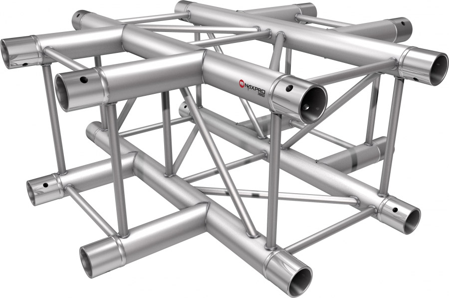Traversen Naxpro-Truss FD 24 C41 90° 4 Weg Winkel Alu