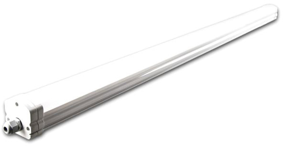 ISOLED LED Linearleuchte mit HF-Bewegungssensor 45W, IP65, neutralweiß