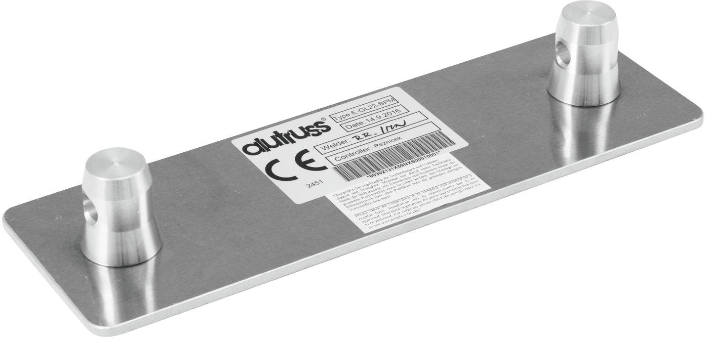 ALUTRUSS BILOCK E-GL22 Bodenplatte male