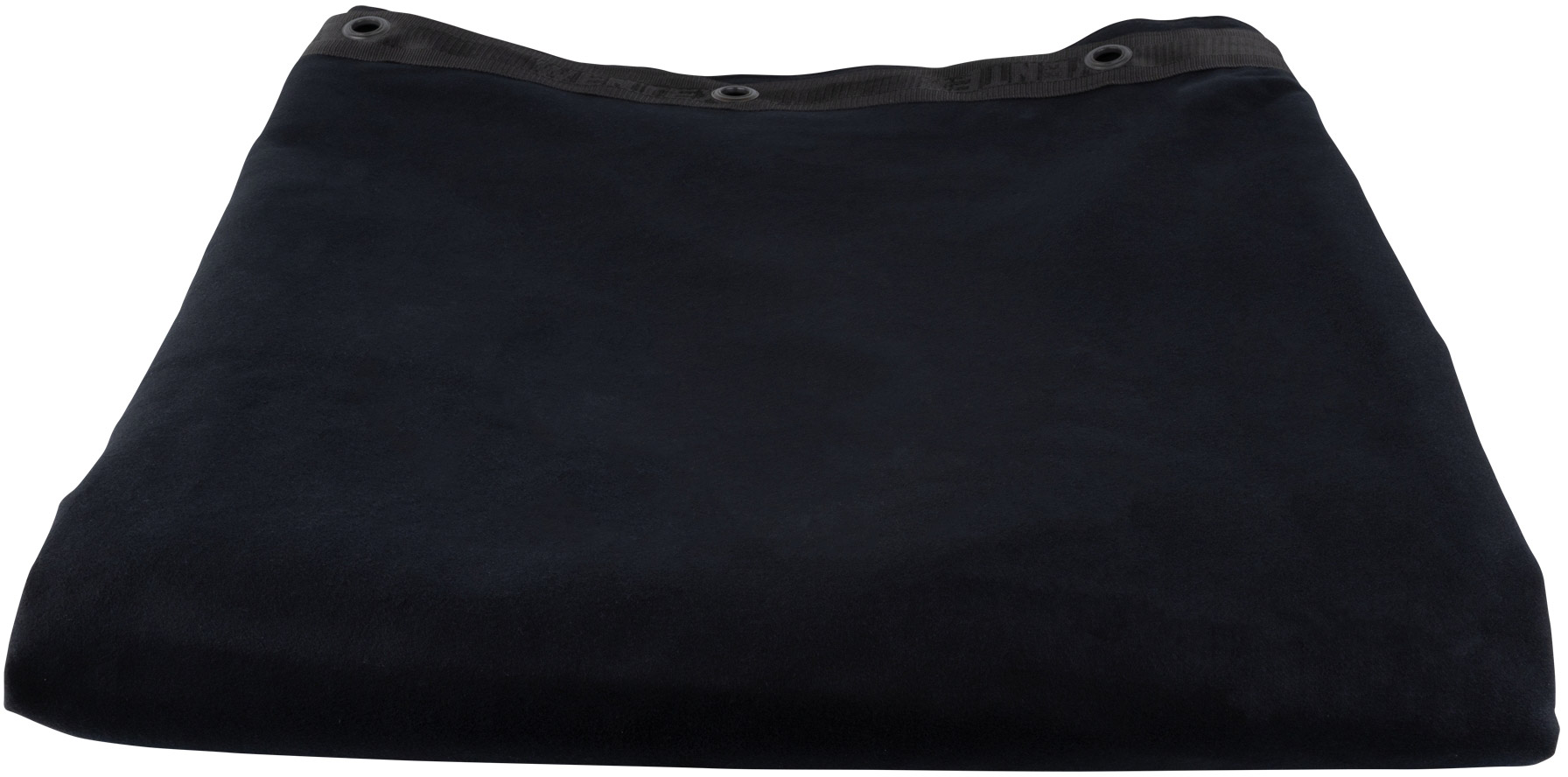 WENTEX Schallabsorbierender Hintergrund 500 g/m² 5 m Schwarz – 300 x 500 cm (B x H) – ungefaltet