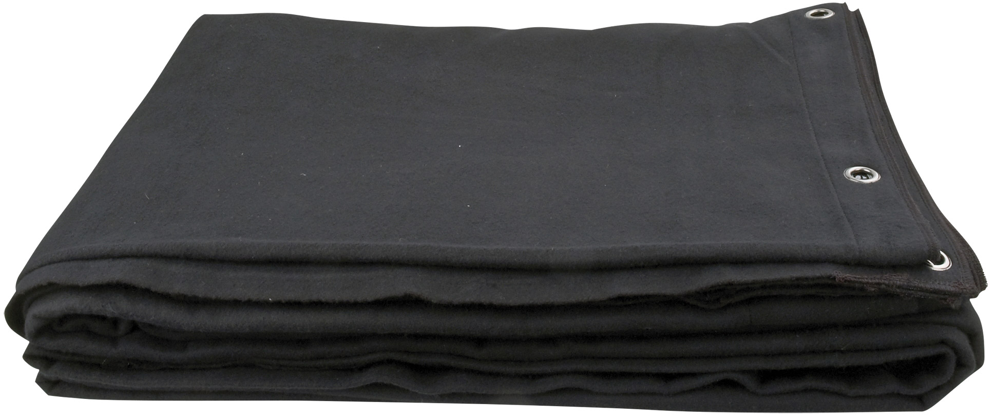 SHOWGEAR Hintergrundstoff Stagemolton 320 g/m² Schwarz - 300 x 450 cm (B x H)