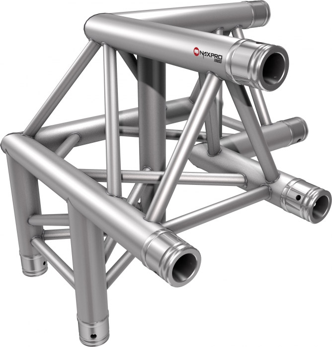 Traversen Naxpro-Truss FD 33 C32 90° 3 Weg Winkel Alu