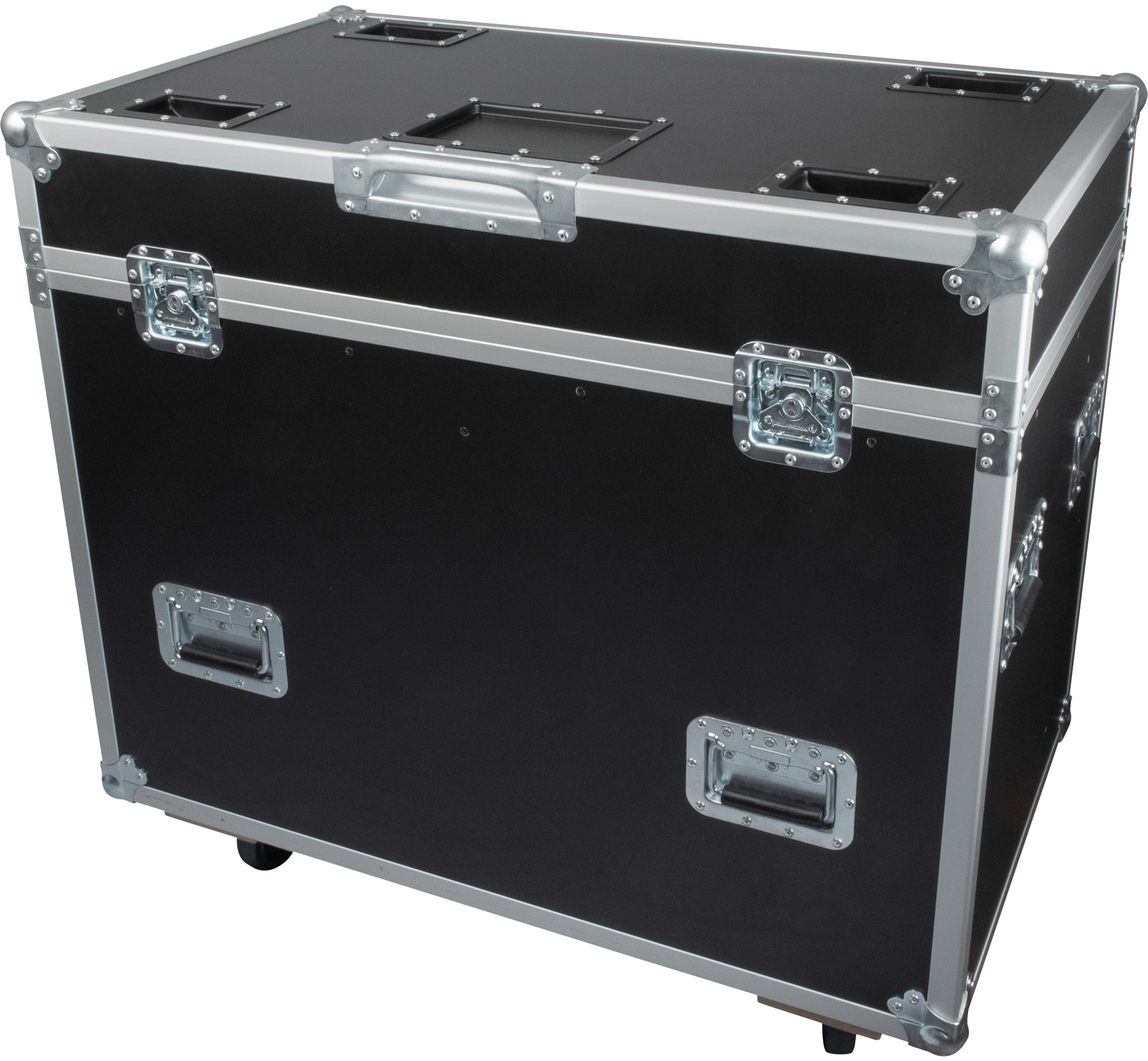 INFINITY-Koffer für 2x Furion S602 Spot oder P602 Profile Penn Elcom-Beschläge und Lenkrollen mit