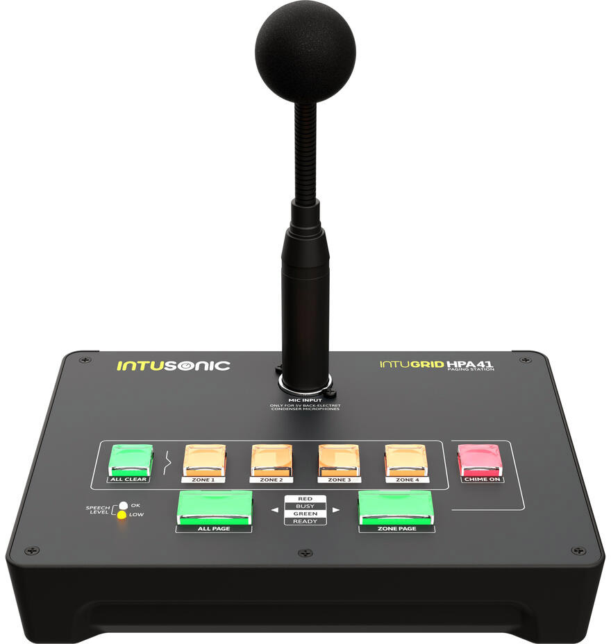 INTUSONIC HPA41 4-Zonen Sprechstelle