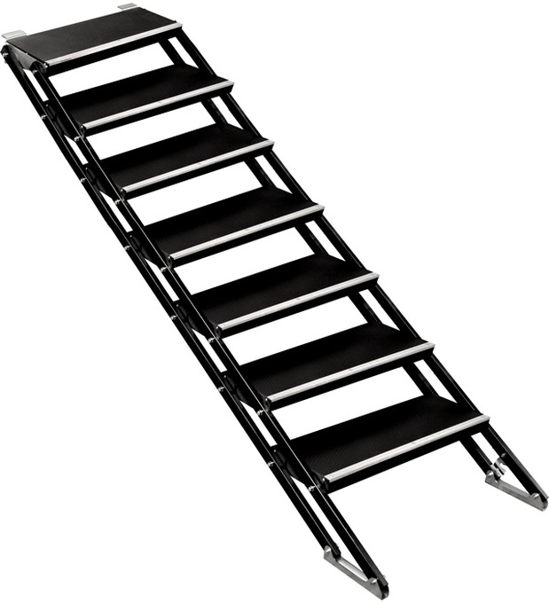 Bullstage Vario Treppe von 100 bis 180 cm Bühnenhöhe