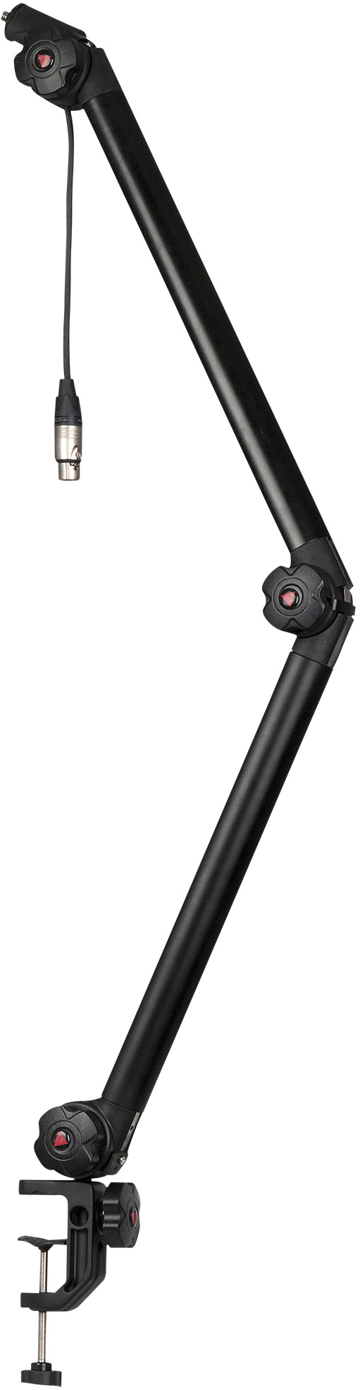 SHOWGEAR Broadcast-Ständer PRO 200–900 mm – inkl. Neutrik-Anschlüsse – 3/8-Gewinde