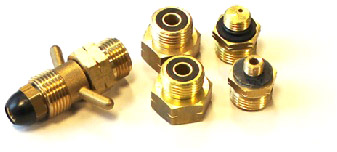 Magic FX Propangas Adapter Set für verschiedene Länder