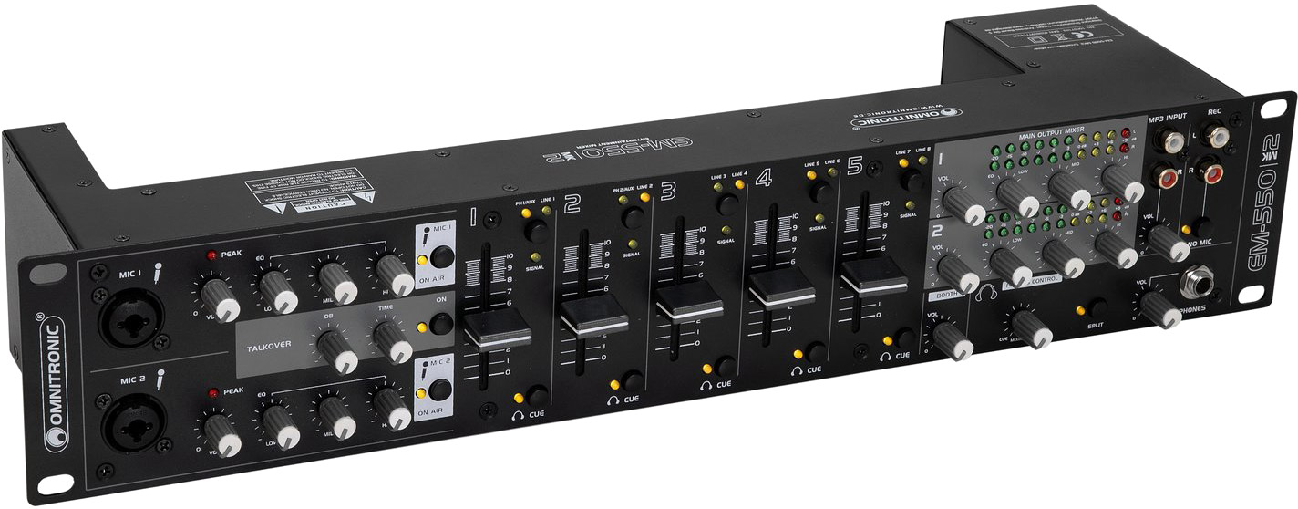 OMNITRONIC EM-550B MK2 Entertainment-Mixer