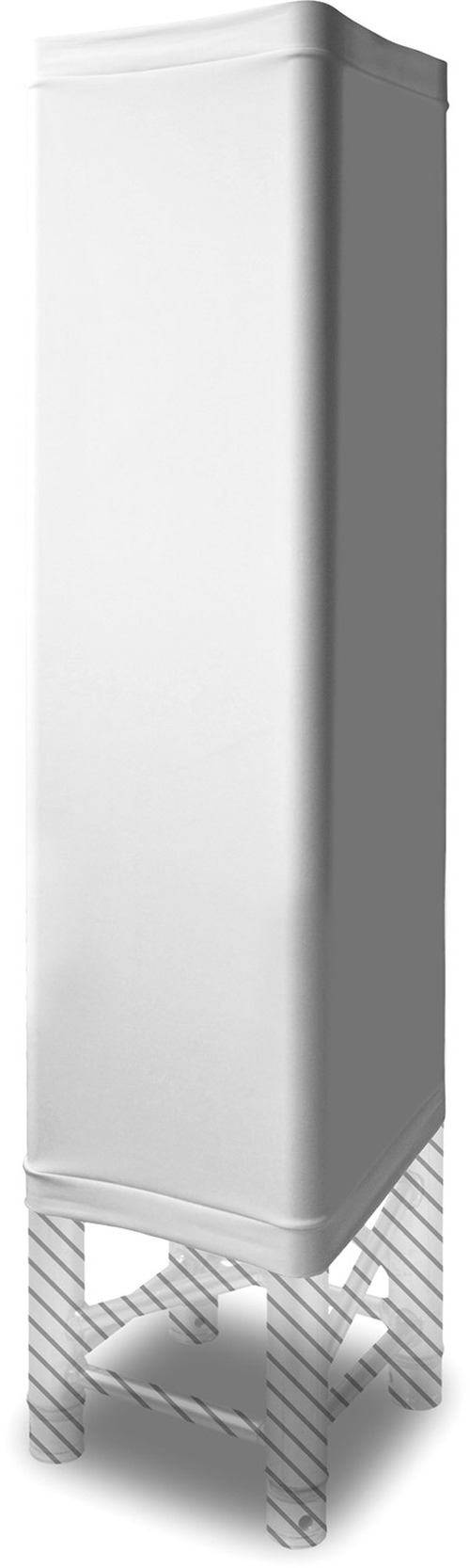 beamZ P30 Tower 1.5m weiß Lycra Abdeckung