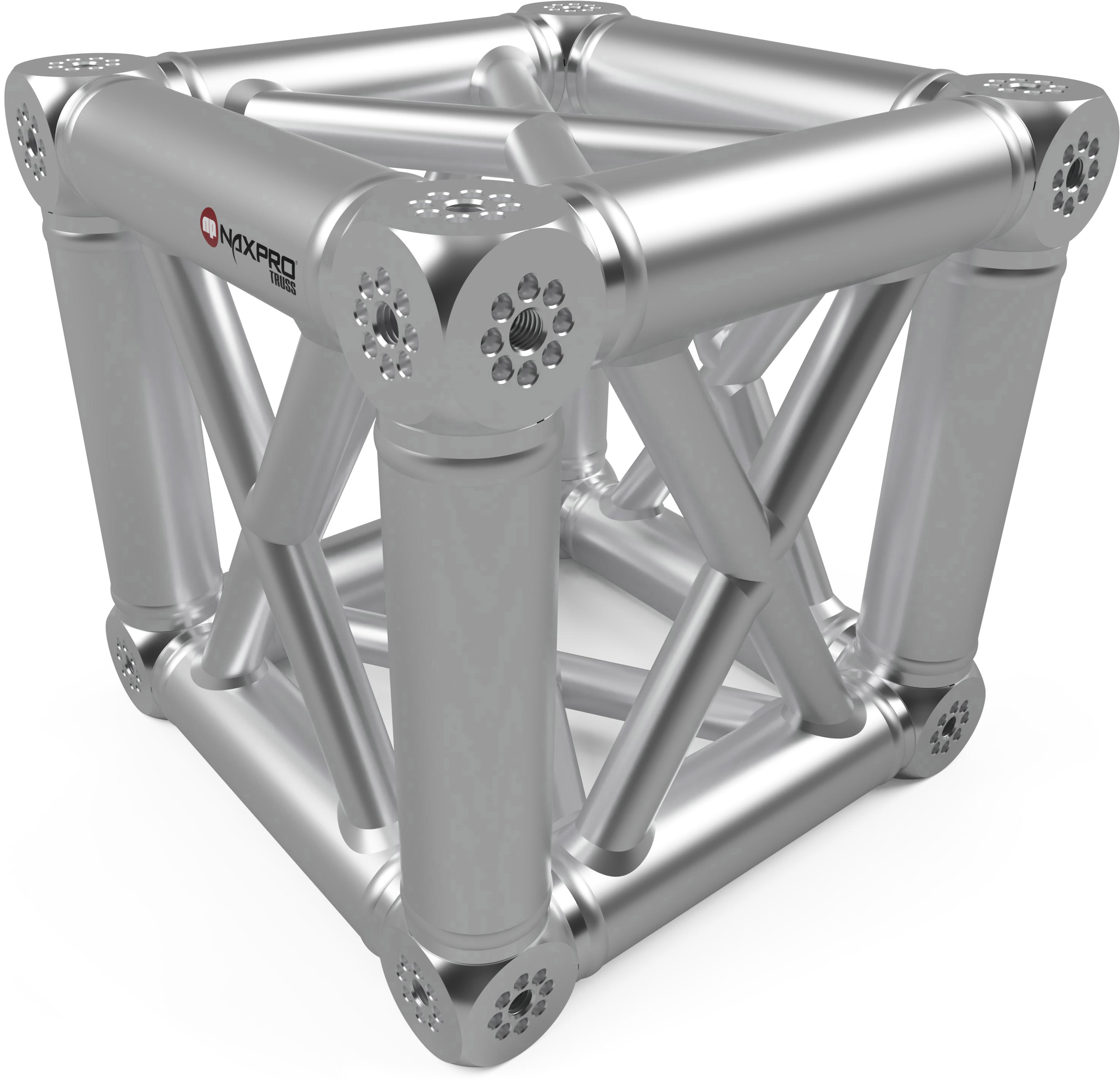 Traversen Naxpro-Truss HD 34+ Boxcorner mit 8 Halbverbinder M12