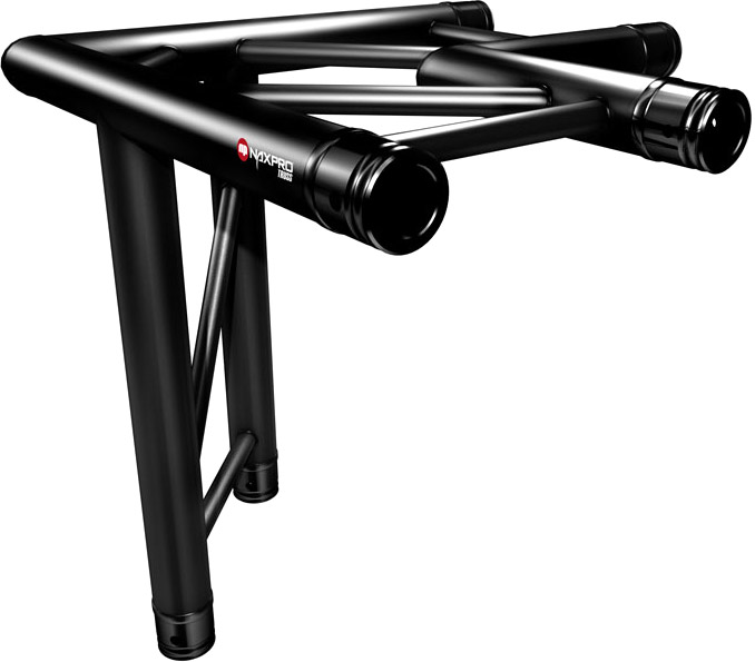 Traversen Naxpro-Truss FD 32 C31H 90° 3 Weg Winkel Schwarz