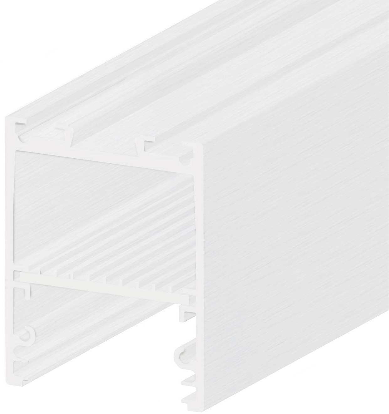 ISOLED LED Leuchtenprofil LAMP30 V2 Aluminium weiß RAL 9003 300cm