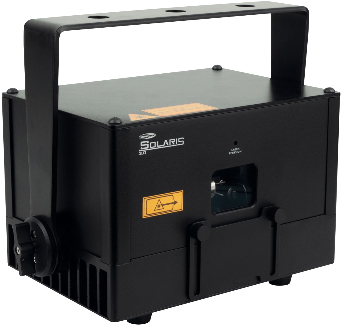 SHOWTEC Solaris 3.0 Hochleistungs-RGB-Laser mit ILDA-Steuerung