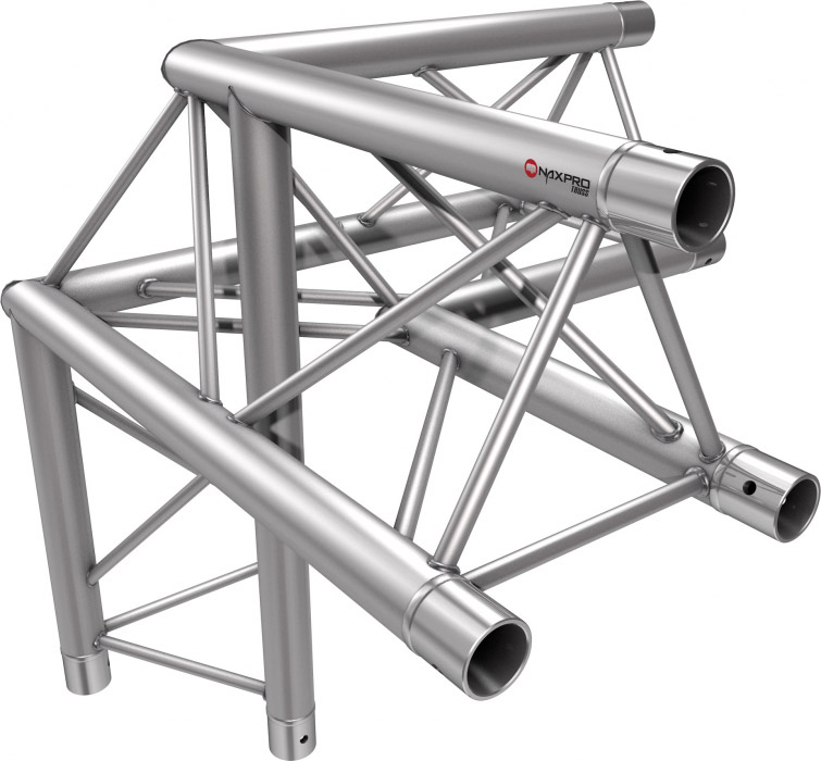 Traversen Naxpro-Truss FD 23 C31 90° 3 Weg Winkel Alu