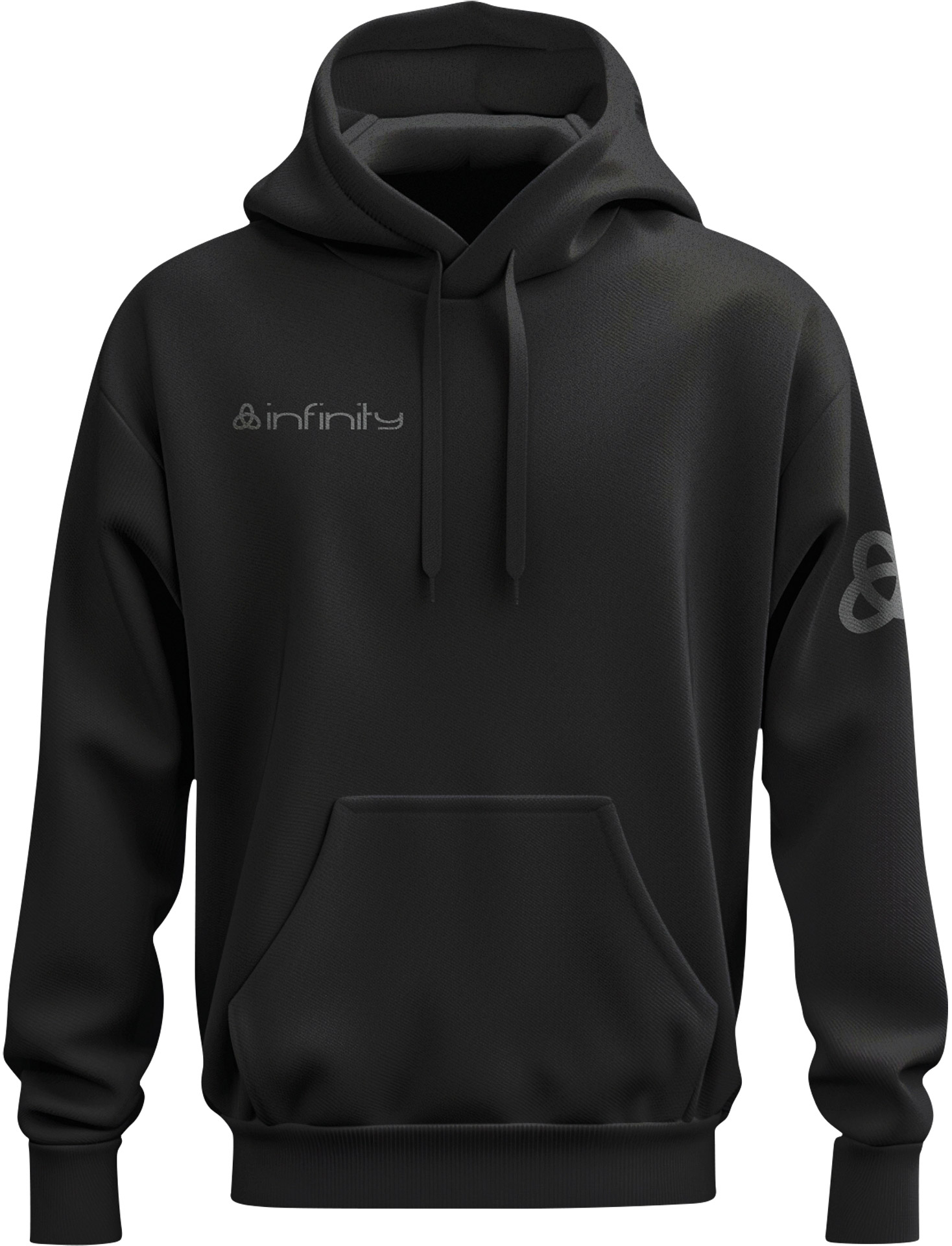 INFINITY Hoodie M Unisex – schwarz – europäische Größe M