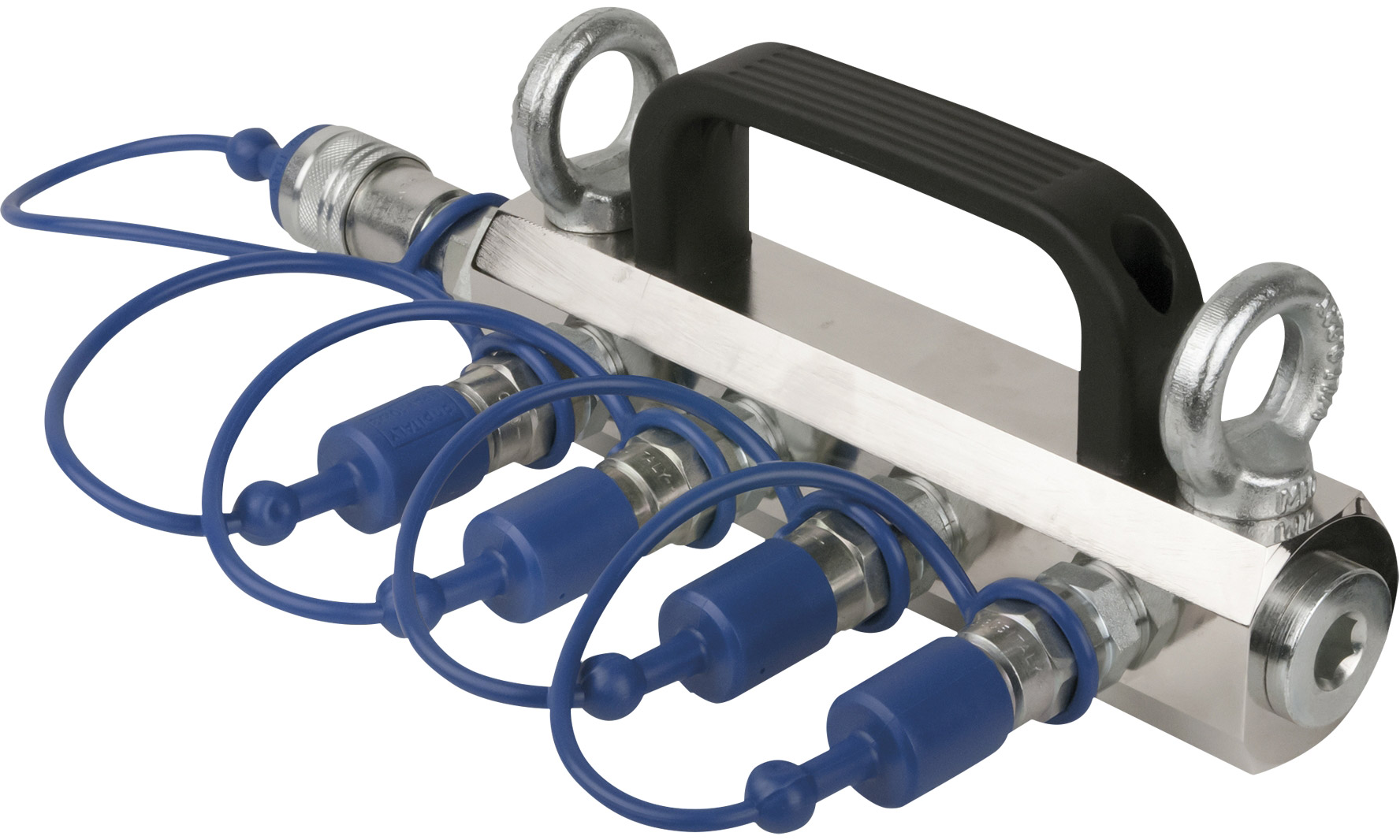 SHOWTEC CO₂ 3/8 Q-Lock 4-Wege-Verteiler Geschlossenes System