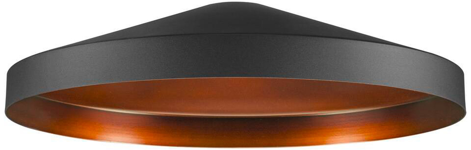 SLV LALU® TETRA 36, Leuchtenschirm, E27 Base, Mix&Match, H: 8.9 cm, schwarz / bronze - Zubehör Diverse