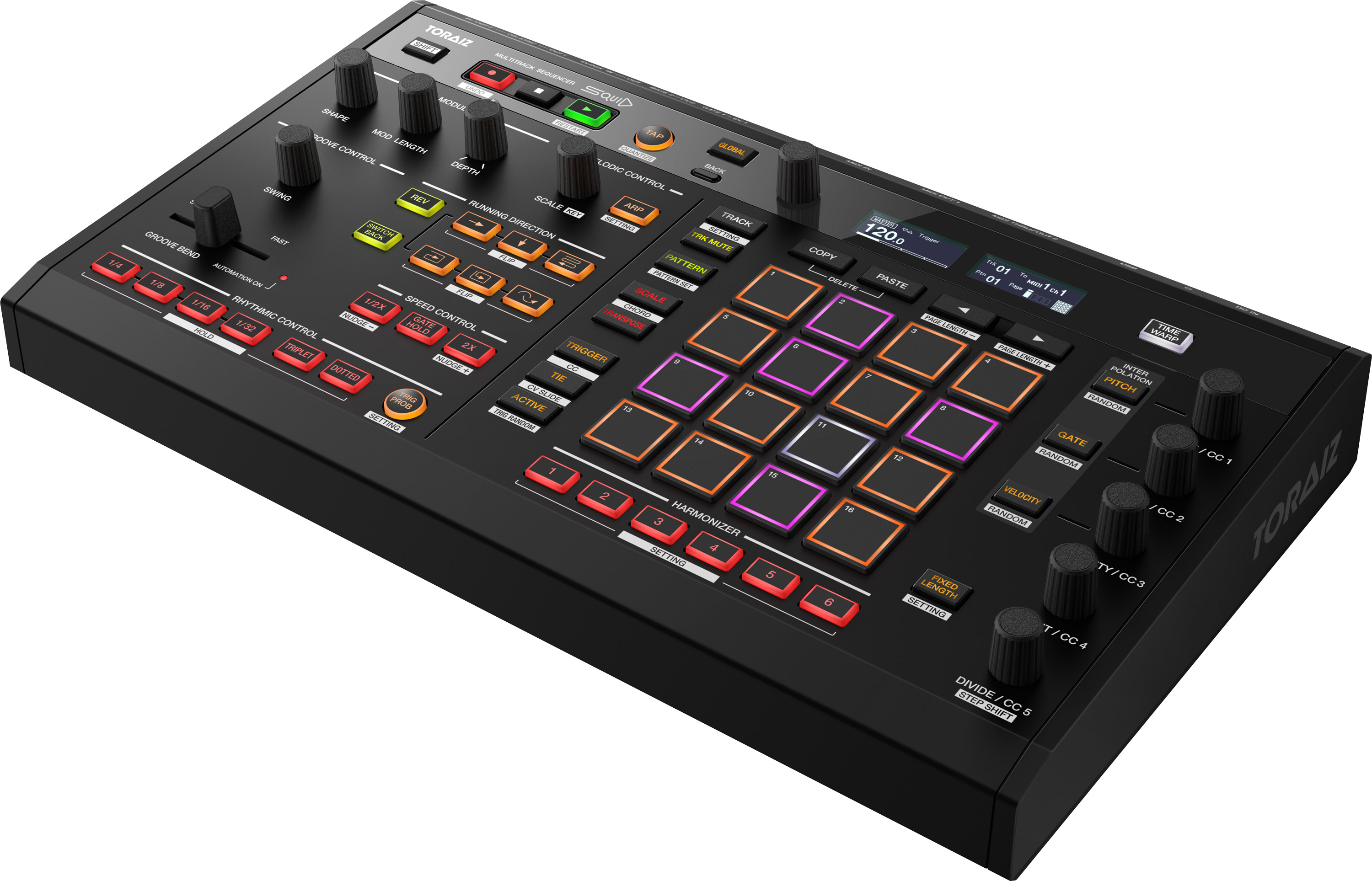 Pioneer DJ TORAIZ SQUID Multitrack-Sequenzer